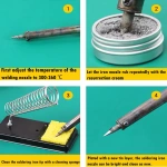 Soldering Iron Tip Refresher Non-stick Tin Solder Cream Clean Paste Oxide Solder Iron Tip Refresh Tip Tinner Activator