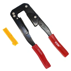 Multi-Purpose Crimp Tool 214 for Adventure Camping Climbing IDC Crimp Tool for Flat Ribbon Cable High Hardness Durable