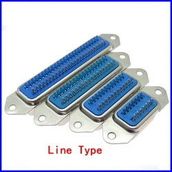 57 Series Centronics Connector Male Female CN-14P24P36P/50P 180 Degree Straight Pin PCB Mount Type Printer Port 40240 40360