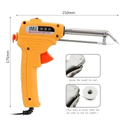 Electric Soldering Iron Pump Welding Tool EU/US Plug 110V/220V 60W Tin Soldering Iron Handheld