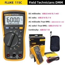 Fluke 115/116/117 digital multimeter, non-contact AC/DC millivolt, voltage, current, resistance, diode detection tools