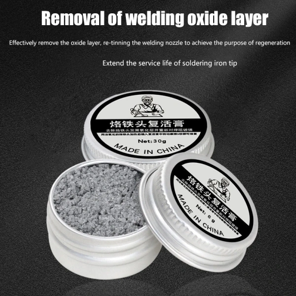 Soldering Iron Tip Refresher Non-stick Tin Solder Cream Clean Paste Oxide Solder Iron Tip Refresh Tip Tinner Activator