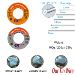 Asahi Quality  solder wire Low Melt Rosin Core Flux1.8%~ 2.4% tin for welding soldering TIN WIRE