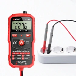 ANENG 8340 Intelligent Anti Burn Digital Multimeter Voltmeter Ohm Meter 1999 Counting AC/DC Voltage Resistance NCV Household Cir