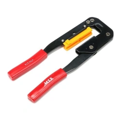 Multi-Purpose Crimp Tool 214 for Adventure Camping Climbing IDC Crimp Tool for Flat Ribbon Cable High Hardness Durable