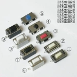 4x6/3x6mm H 2.5mm 2Pin Tactile Push Button Switch Phone Button SMD Micro Momentary Switch PCB Mounting