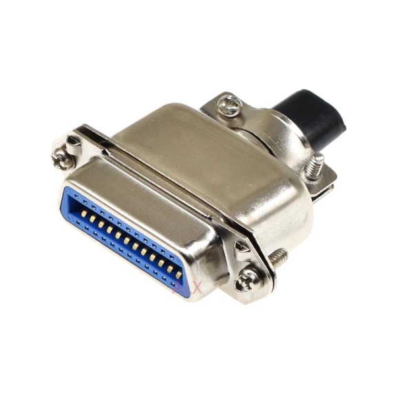 57 Series Centronics Connector Male Female CN14/24/36/50P Ribbon Computer Printer Cable Mount Adapters with Mental Cover