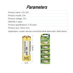 23A 12V Alkaline Battery