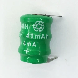 Ni-MH Rechargeable Battery 3.6V 40mAh