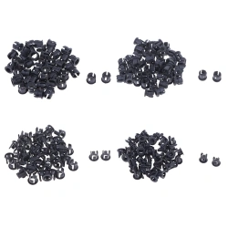 Black Plastic 3mm 5mm Lamp LED Diode Holder Black Clip Bezel Socket Mount Wholesale Wholesale