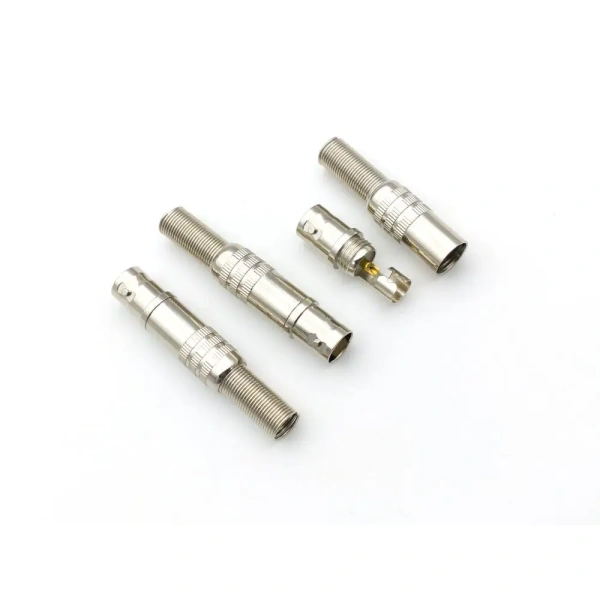 BNC Female Spring tail Cable Soldering for CCTV Video Monitor connectors