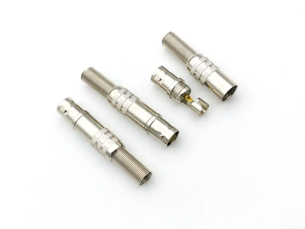 BNC Female Spring tail Cable Soldering for CCTV Video Monitor connectors