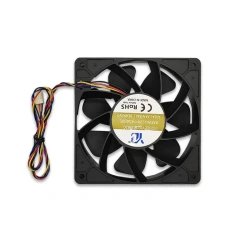 12308 fan 12038 4-wire PWM 12V 4.5A 120x120x38MM 120mm cooling fan for YD12038B2G 12V 4.5A M3 L3+ S7 S9i S11 A3