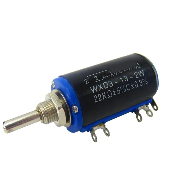 WXD3-13-2W 100 200 220 470 680 1K 2.2K 3.3K 4.7K 5.6K 6.8K 10K 22K 33K 47K 100K Ohm WXD3-13 2W Wirewound Potentiometer