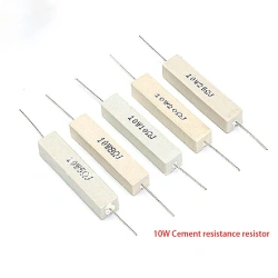 10W 5% Cement Resistor Power Resistance 0.1 ~ 10K 0.1R 0.5R 10R 50R 0.22 0.33 0.5 1 2 5 8 10 15 20 25 30 100 1K 2K 3K ohm