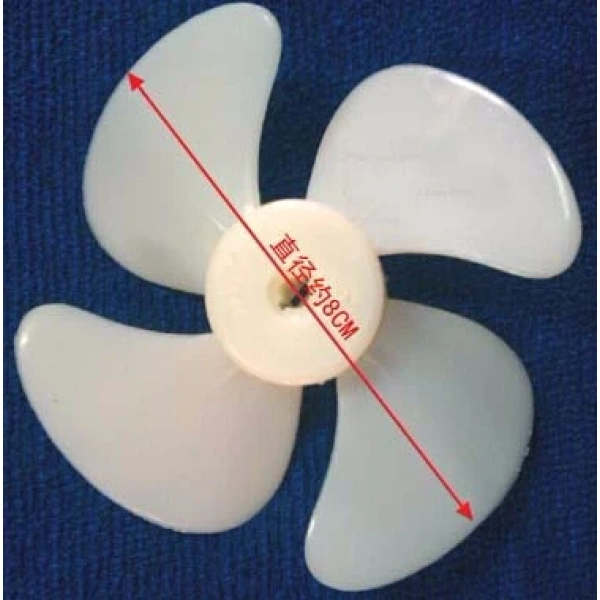 fridge parts fan 4pcs blades 8cm refrigerator parts