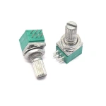 RK097G 1K 5K 10K 20K 50K 100K 500K B1K B5K B10K B100K with a switch audio 6pin shaft 15mm amplifier sealing potentiometer