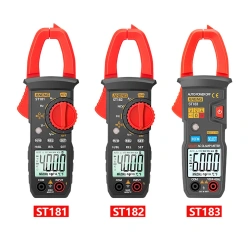 ST181 ST182 ST183 4000/6000 Counts Digital Clamp Meter AC Current Multimeter Ammeter Voltage Tester Amp Hz Capacitance Tool