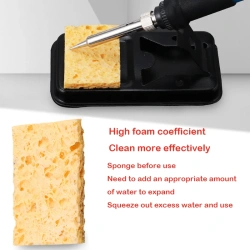 Yellow Cleaning Sponge Cleaner for Enduring Electric Welding Soldering Iron