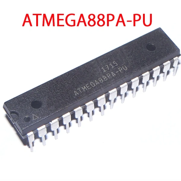 ATMEGA88PA-AU QFP-32 ATMEGA88PA-PU DIP-28 ATMEGA88PA-MU QFN-32 MCU AVR 8-bit microprocessor