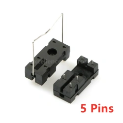 Relay PCB socket 14F-2Z-A2 for G2R-1 G2R-2 G2R-1-E RT424024 HF115F 5PIN OR 8PIN relay socket