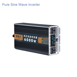 Pure Sine Wave Inverter DC 12v/24v/48v/60v To AC220V 2500-6000W Voltage Transformer Power Converter Solar Inverter