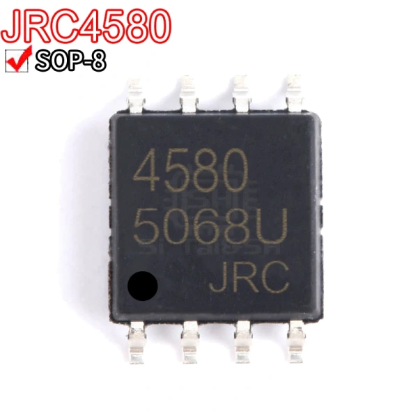 NJM4580D JRC4580 NJM4558D JRC4558D RC4558DR dual operational amplifier chip SOP-8