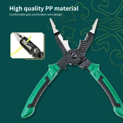 9 in 1 Multifunction Electrician Pliers Long Nose Pliers Combination Pliers Stripper/Crimper Pliers Diagonal Pliers Hand Tools