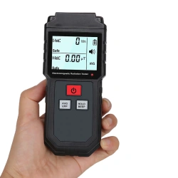 ET825 Portable EMF Meter Professional Electromagnetic Field Radiation Detector Handheld Portable Radio Frequency Warn Meter