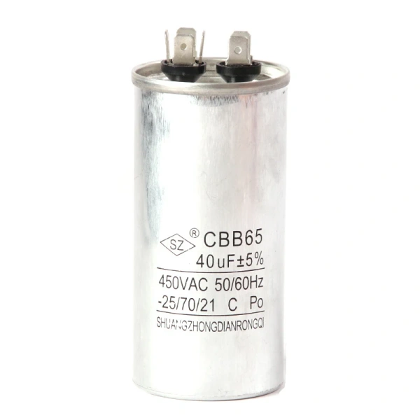 CBB65 450V AC Motor Capacitor Air Conditioner Compressor Start Capacitor 20uF 25uF 30uF 35uF 40uF 45uF 50uF 55uF 60uF 70uF 80uF