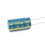 10V 16V 25V 35V 50V 400V High Frequency Low ESR Aluminum Capacitor 100UF 220UF 330UF 470UF 680UF 1000UF 1500UF 2200UF 3300UF 20%