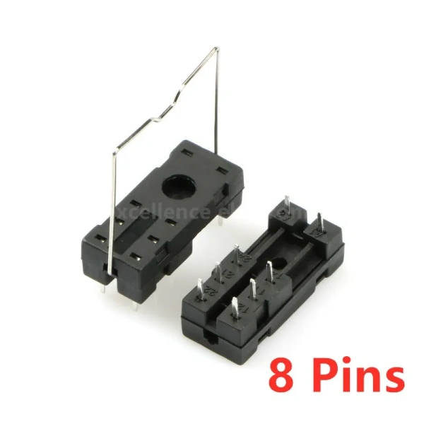 Relay PCB socket 14F-2Z-A2 for G2R-1 G2R-2 G2R-1-E RT424024 HF115F 5PIN OR 8PIN relay socket