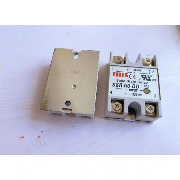 SSR-10DD SSR-25DD SSR-40DD SSR-50DD SSR-60DD SSR-80DD SSR-100DD Solid State Relay Module 3-32VDC to 5-60VDC