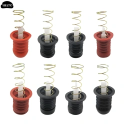 Universal Rubber Washing Machine Water Drain Valve Plug Water Sealing Rubber Pad Drain Valve Spring Fittings