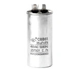 CBB65 450V AC Motor Capacitor Air Conditioner Compressor Start Capacitor 20uF 25uF 30uF 35uF 40uF 45uF 50uF 55uF 60uF 70uF 80uF