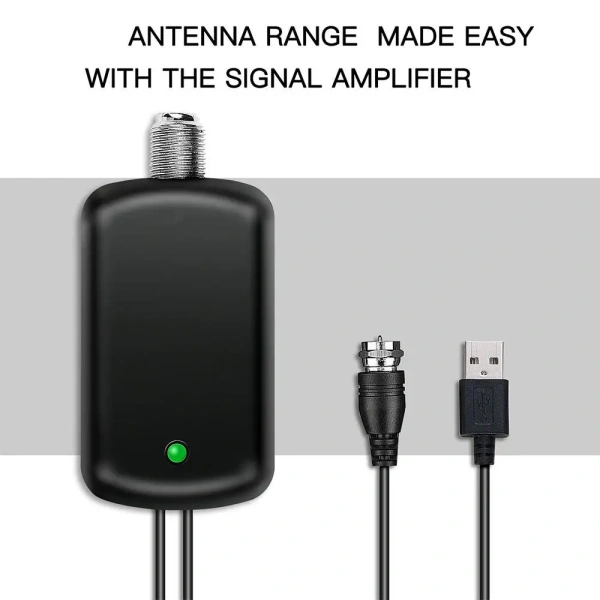 4K UHD Digital TV Antenna Amplifier Signal Booster Low Noise High Gain Signal Receiver Televisions Receive Signal Accessories