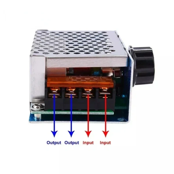 4000W 220V AC SCR Voltage Regulator Dimmer Electric Motor Speed Controller