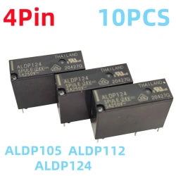 Relays ALDP105 ALDP112 ALDP124 DC5V 12V 24V 4Pin 5A 250V