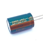 10V 16V 25V 35V 50V 400V High Frequency Low ESR Aluminum Capacitor 100UF 220UF 330UF 470UF 680UF 1000UF 1500UF 2200UF 3300UF 20%