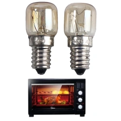 Oven Light 15W 25W High Temperature Resistant 300 Degree Oven Microwave Oven Bulb Salt Lamp E14 Small Screw Mouth