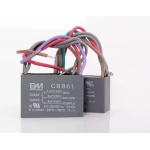 CBB61 Ceiling Fan Capacitor 1.6uf+2uf+3uf 5 Wire 250V 300V 5 Speed Starting Capacitor