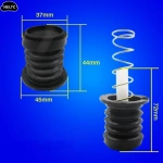 Universal Rubber Washing Machine Water Drain Valve Plug Water Sealing Rubber Pad Drain Valve Spring Fittings