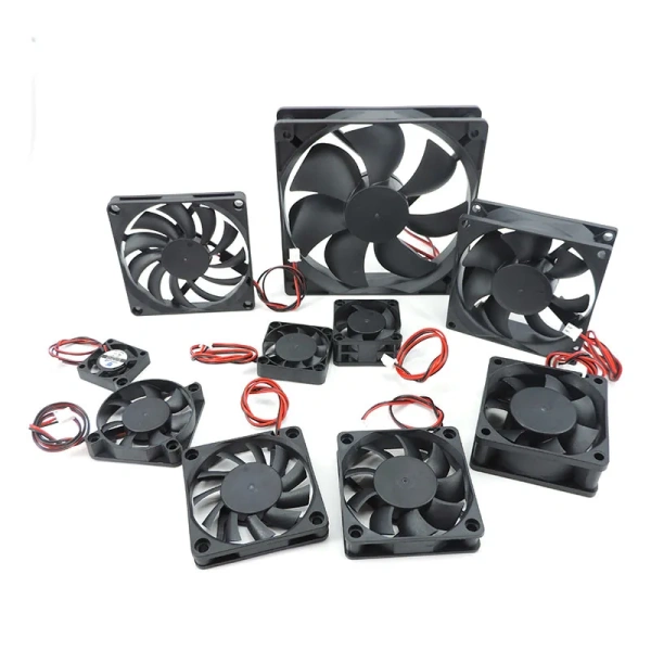 DC 5V 12V 24V Cooling Fan Brushless Motor Case Quiet 40MM 50MM 60MM 70MM 80MM 90MM 120MM for 3D print 2PIN For Computer PC Case