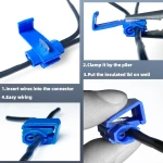 Quick Wire Branch Terminal Connector Snap Splice Lock Wire Clip Scotch Disconnector Without Breaking Cable 878100 878101 878201