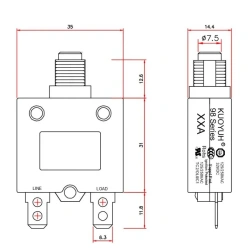 KUOYUH 98 Series Circuit Breakers