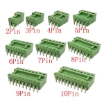 3.96mm Pitch  HT3.96mm Connector 2P 3P 4P 5P 6P 7P 8P 9P 10Pin300V Right Angle Male Female PCB Terminal Blocks Connector