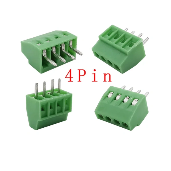 2.54mm Pitch 2-16Pin KF128 PCB Screw Terminal Block Wire Connector for 26-18AWG Cable