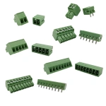 3.5mm Pitch KF2EDG 15EDG 2-12 Pin Pcb Screw Wire Terminal Block Right Angle/Straight Pin Male Plug Female Socket Connector