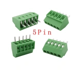 2.54mm Pitch 2-16Pin KF128 PCB Screw Terminal Block Wire Connector for 26-18AWG Cable