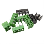 7.62mm Pitch   KF7.62 mm 2/3/4 Pin Splice Screw Terminal Block PCB Connector 2-4P Pluggable Straight Pin Wire Connector